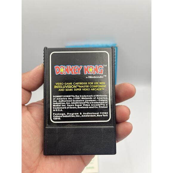 Donkey Kong (Intellivision, 1982, CIB) Complete with Manual CIB - Picture 5 of 14